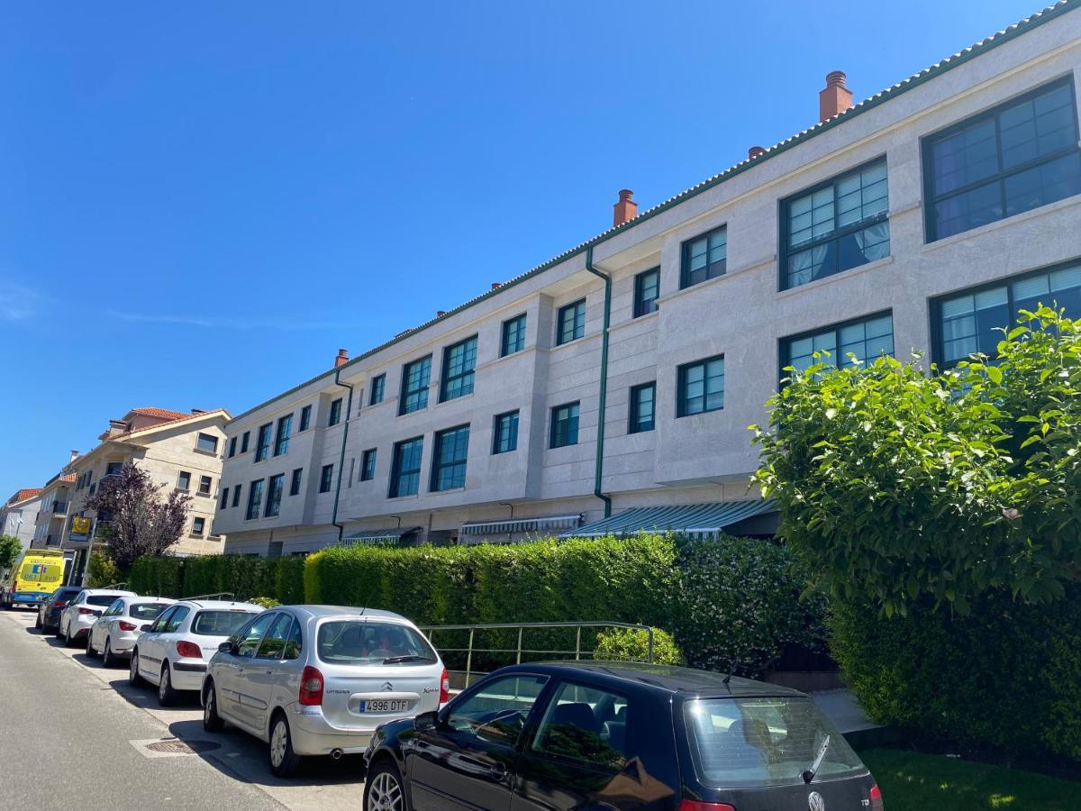 Apartamento Ladeira Playa Baiona Bagian luar foto
